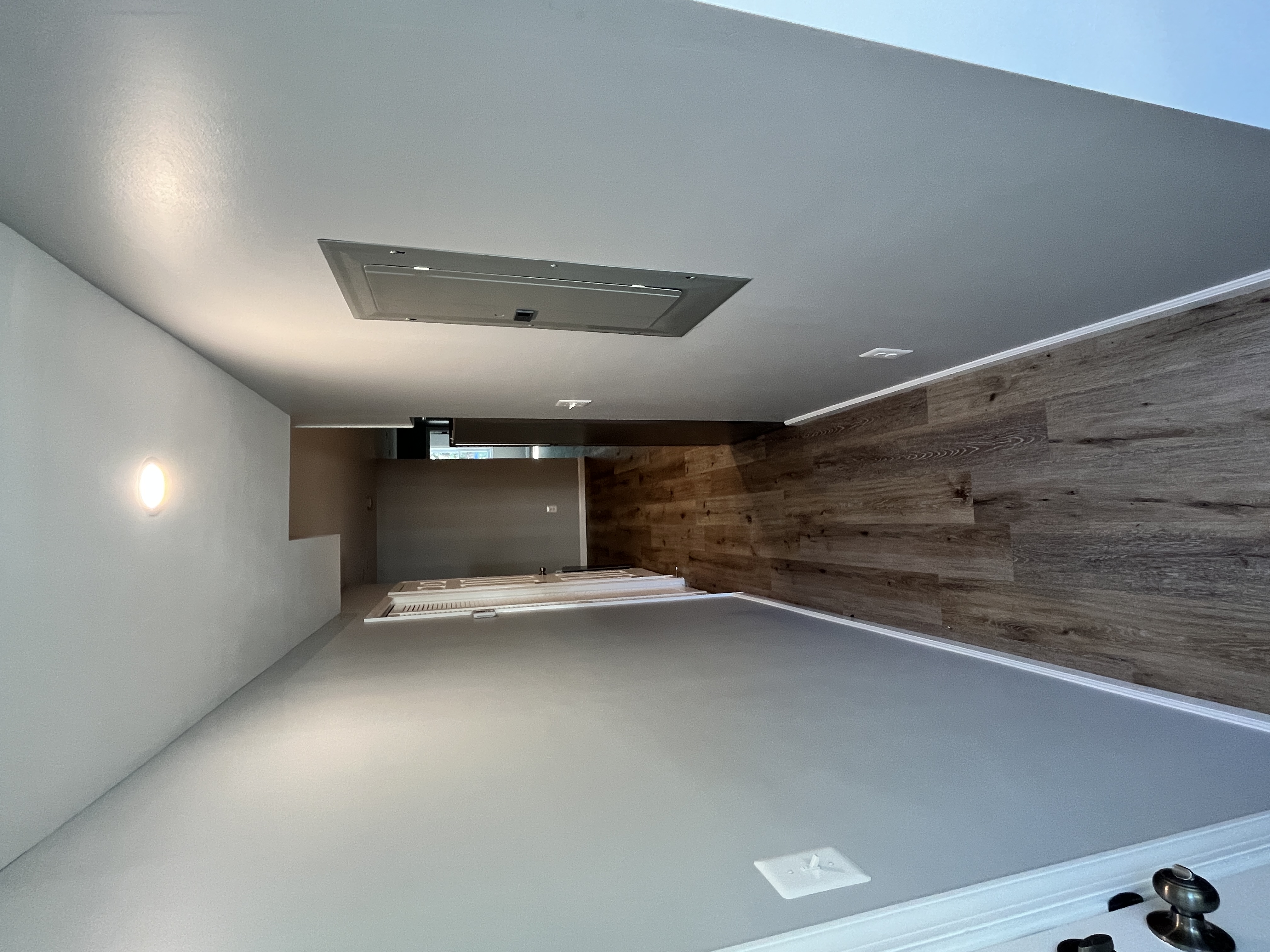 Unit entrance red door